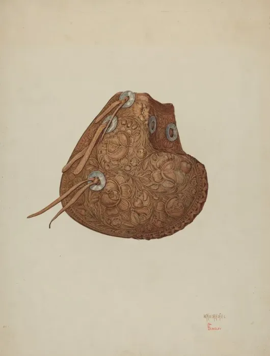 Framed Print : Stirrup, c. 1939. Creator: William Kieckhofel