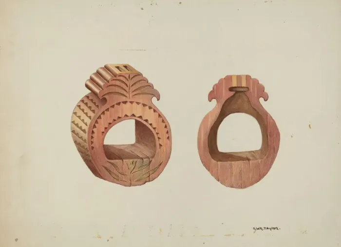 Framed Print : Stirrup, c. 1940. Creator: Robert W. R. Taylor Framed Print : Stirrup, c. 1940. Creator: Robert W. R. Taylor