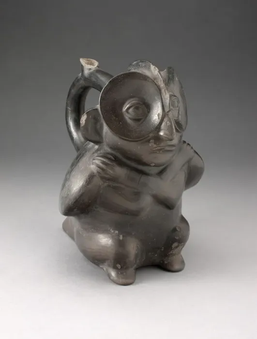 Framed Print : Stirrup Spout Vessel in the Form of a Anthropomorphic Owl, 100 B. C. / A. D. 500 Framed Print : Stirrup Spout Vessel in the Form of a Anthropomorphic Owl, 100 B. C. / A. D. 500
