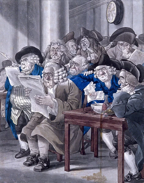 Stock-Jobbers Extraordinary, Stock Exchange, London, c1795. Artist: Robert Dighton