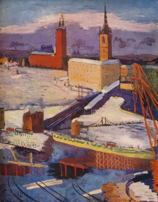 Framed Print : Stockholm, c1933 (1935). Artist: Isaac Grunewald Framed Print : Stockholm, c1933 (1935). Artist: Isaac Grunewald