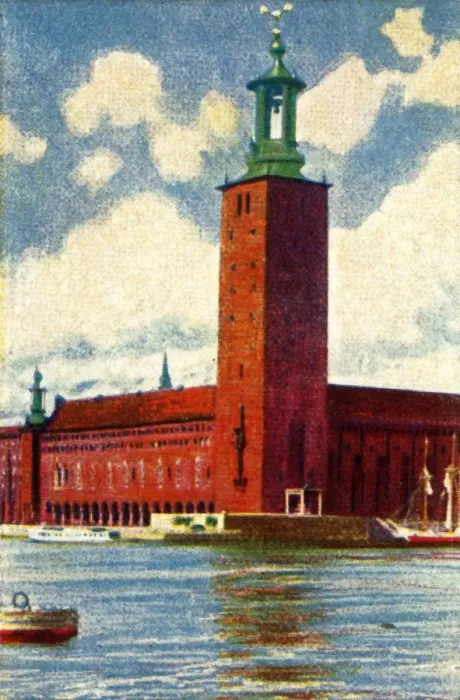 Framed Print : Stockholm City Hall, c1928. Creator: Unknown Framed Print : Stockholm City Hall, c1928. Creator: Unknown