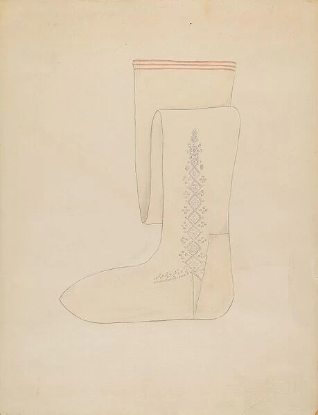 Stockings, c. 1936. Creator: Margaret Concha