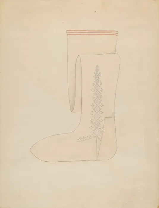 Framed Print : Stockings, c. 1936. Creator: Margaret Concha Framed Print : Stockings, c. 1936. Creator: Margaret Concha