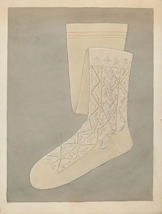 Framed Print : Stockings, c. 1937. Creator: Rosalia Lane Framed Print : Stockings, c. 1937. Creator: Rosalia Lane