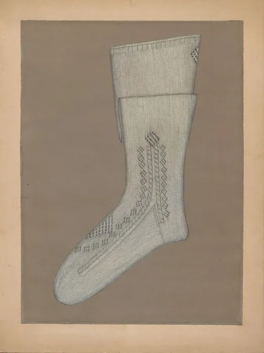 Framed Print : Stockings, c. 1937. Creator: Sylvia DeZon Framed Print : Stockings, c. 1937. Creator: Sylvia DeZon