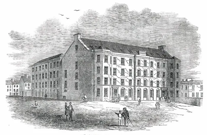 Framed Print : The Stockport Sunday-School, 1850. Creator: Unknown Framed Print : The Stockport Sunday-School, 1850. Creator: Unknown