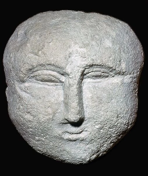 Stone ex-voto Roman head