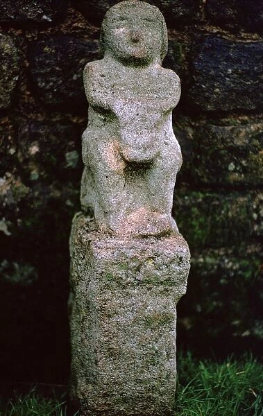 Stone figure from a Mithraeum near Hadrians Wall, 3rd century