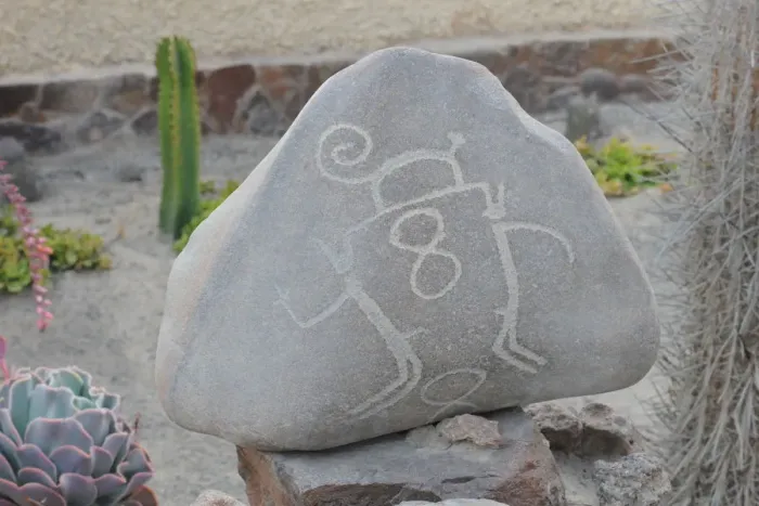 Framed Print : Stone Figures, Miculla Sacred Valley, Tacna, Peru, 2015. Creator: Luis Rosendo Framed Print : Stone Figures, Miculla Sacred Valley, Tacna, Peru, 2015. Creator: Luis Rosendo