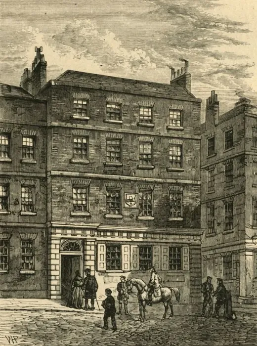 Framed Print : The Stone House, Knightrider Street, 1897. Creator: Unknown Framed Print : The Stone House, Knightrider Street, 1897. Creator: Unknown
