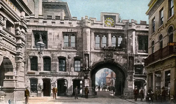 Framed Print : Stonebows, Lincoln, Lincolnshire, early 20th century