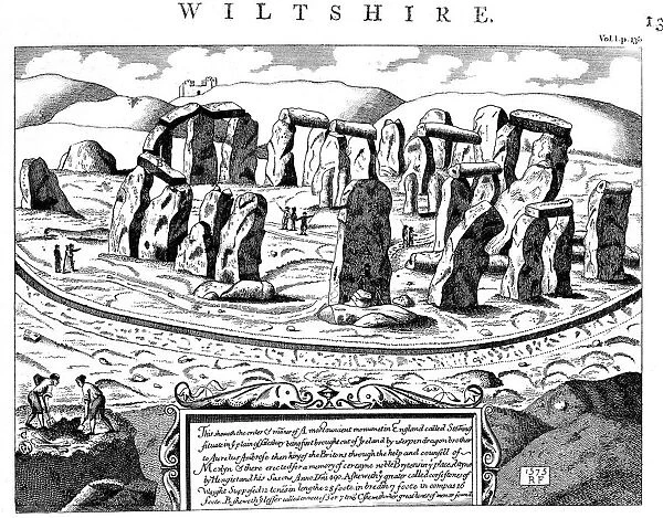 Stonehenge, Wiltshire, 18th century