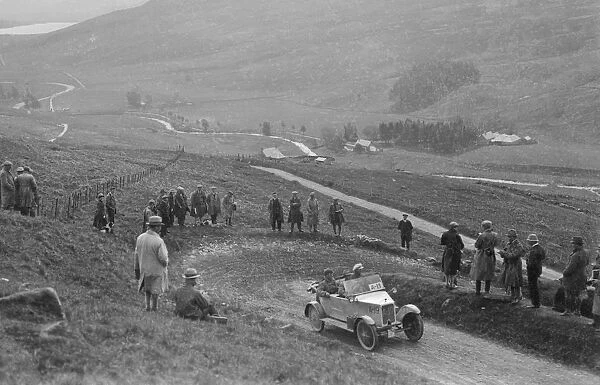 Stoneleigh open 2-seater of EJ Hedent competing in the Scottish Light Car Trial, 1922