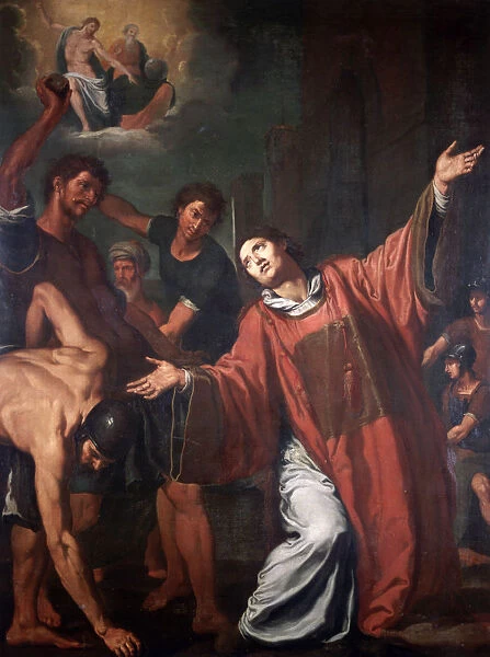 The stoning of St Stephen