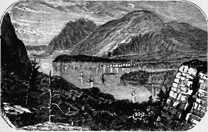 Framed Print : Stony Point, 1883