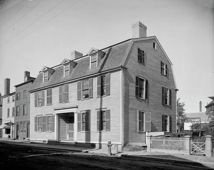 Framed Print : Stoodley's Tavern, Portsmouth, N.H. c1907. Creator: Unknown Framed Print : Stoodley's Tavern, Portsmouth, N.H. c1907. Creator: Unknown