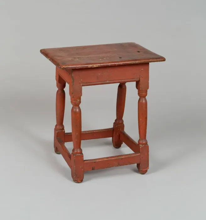 Framed Print : Stool, 1690  /  1720. Creator: Unknown