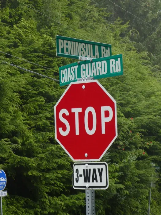 Framed Print : Stop road sign, British Columbia, Canada 2018. Creator: Unknown Framed Print : Stop road sign, British Columbia, Canada 2018. Creator: Unknown