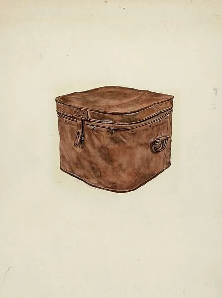 Storage Box (Copper), c. 1953. Creator: Albert Pratt