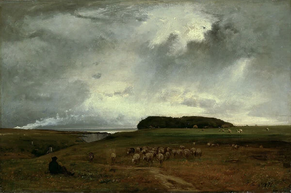 The Storm, 1876. Creator: George Inness