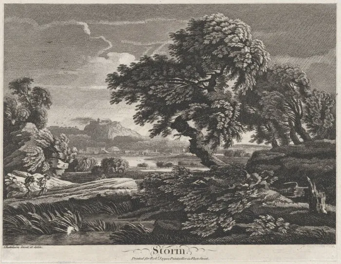 Framed Print : Storm, ca. 1745-58. ca. 1745-1758. Creator: Jean Baptiste Claude Chatelain Framed Print : Storm, ca. 1745-58. ca. 1745-1758. Creator: Jean Baptiste Claude Chatelain