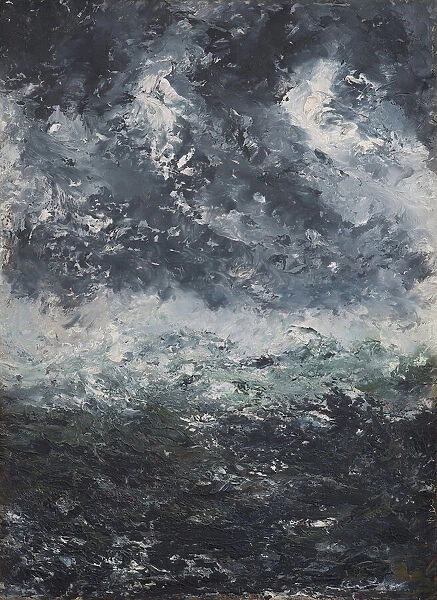 Storm landscape, 1894. Creator: Strindberg, August (1849-1912)