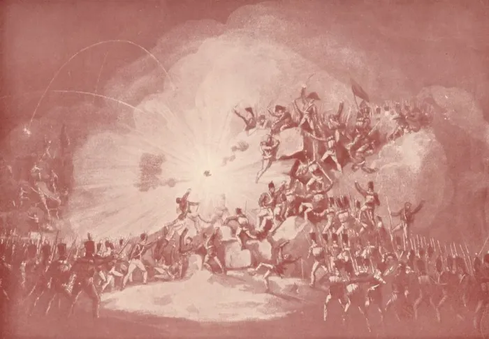 Framed Print : Storming of Ciudad Rodrigo, January 19, 1813, 1813 (1909). Artist: Thomas Sutherland Framed Print : Storming of Ciudad Rodrigo, January 19, 1813, 1813 (1909). Artist: Thomas Sutherland