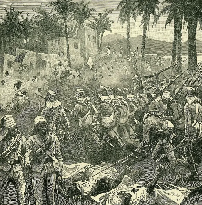 Framed Print : Storming of Firket, c1900. Creator: Unknown Framed Print : Storming of Firket, c1900. Creator: Unknown