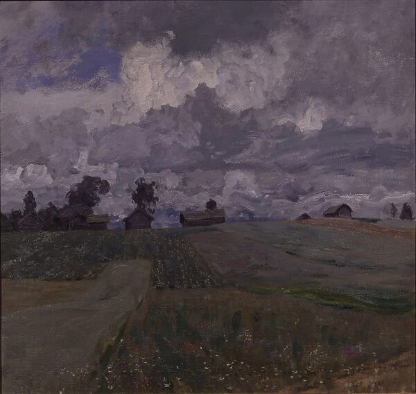 Stormy day, 1897. Artist: Levitan, Isaak Ilyich (1860-1900)