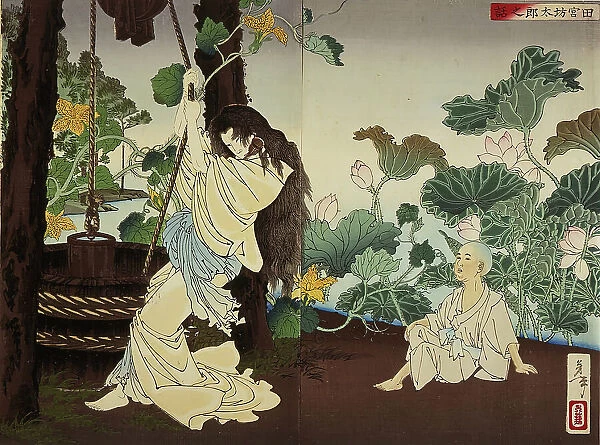 The Story of Tamiya Botaro, 1886. Creator: Tsukioka Yoshitoshi