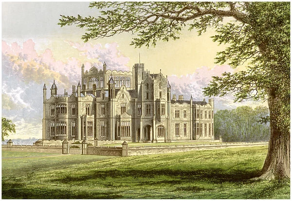 Stourton, Yorkshire, home of Lord Stourton, c1880
