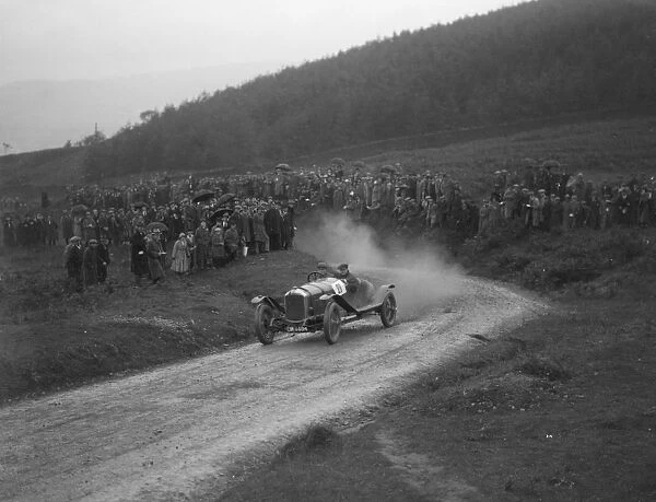 Straker-Squire of Bertie Kensington Moir competing in the Caerphilly Hillclimb, Wales, 1922