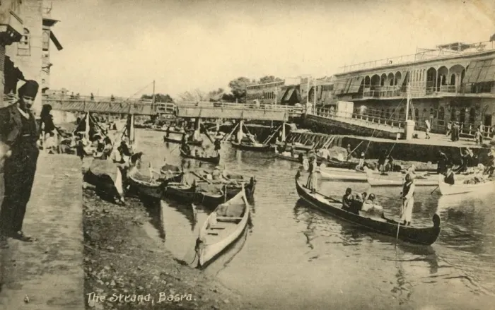 Framed Print : The Strand, Basra, c1918-c1939. Creator: Unknown Framed Print : The Strand, Basra, c1918-c1939. Creator: Unknown