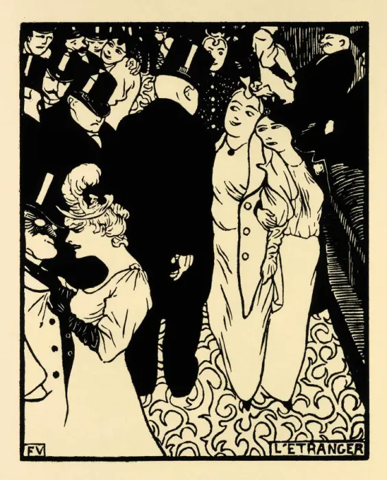 Framed Print : The Stranger (L Etranger), 1894 Framed Print : The Stranger (L Etranger), 1894