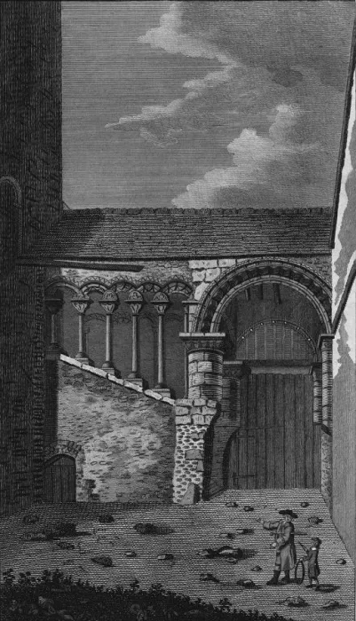 Framed Print : Strangers Hall, Christ Church, Canterbury, 18th century. Artist: Coote Framed Print : Strangers Hall, Christ Church, Canterbury, 18th century. Artist: Coote