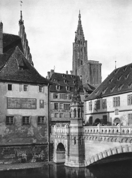 Framed Print : Strasbourg, Alsace, France, 1937. Artist: Martin Hurlimann Framed Print : Strasbourg, Alsace, France, 1937. Artist: Martin Hurlimann