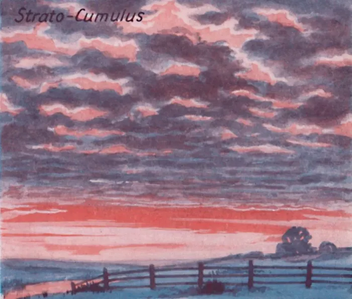 Framed Print : Strato-Cumulus - A Dozen of the Principal Cloud Forms In The Sky, 1935 Framed Print : Strato-Cumulus - A Dozen of the Principal Cloud Forms In The Sky, 1935