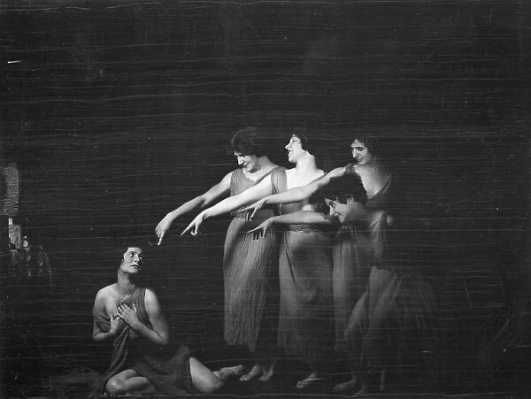 Strauss, Sarah Mildred, and pupils, 1925 Sept. 26. Creator: Arnold Genthe
