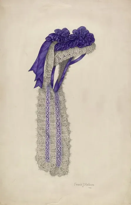 Framed Print : Straw Bonnet, c. 1938. Creator: Frank Nelson Framed Print : Straw Bonnet, c. 1938. Creator: Frank Nelson