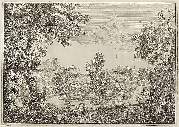 The Stream, 1696. Creator: Crescenzio Onofri