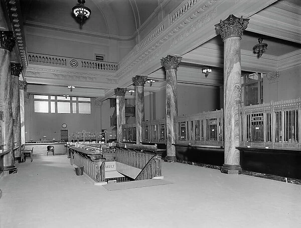 Street floor, Old Colony Trust Company, Court Street, Boston, Mass. (1913?). Creator: Unknown