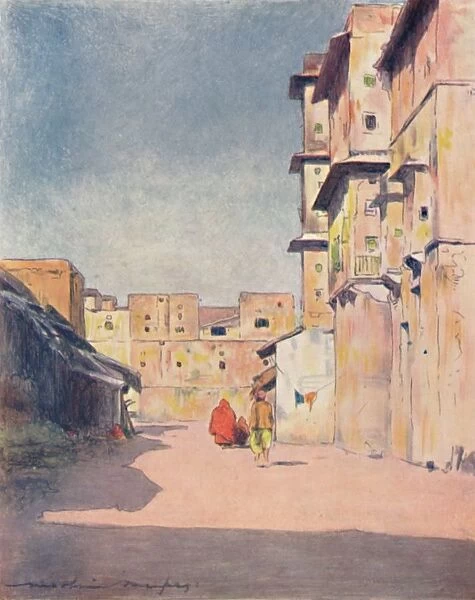 A Street in Jeypore, 1905. Artist: Mortimer Luddington Menpes