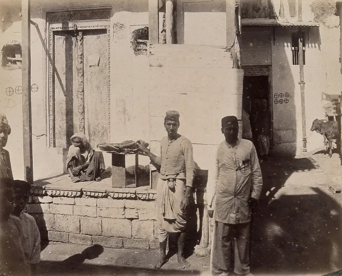 Framed Print : Street near Khardar, Karachi, India, 1897. Creator: Unknown Framed Print : Street near Khardar, Karachi, India, 1897. Creator: Unknown
