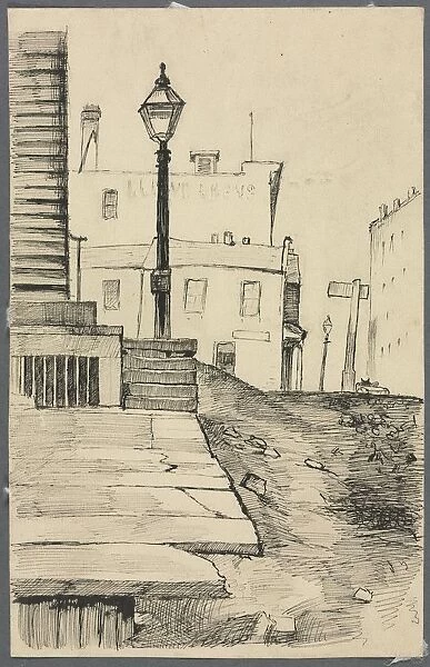 Street Scene, Cleveland. Creator: Otto H. Bacher (American, 1856-1909)