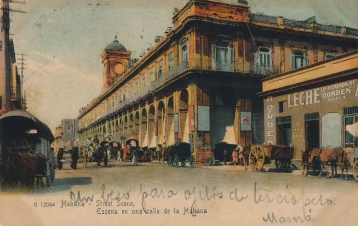 Framed Print : Street scene, Havana, Cuba, c1910 Framed Print : Street scene, Havana, Cuba, c1910