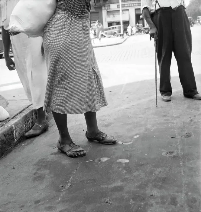 Framed Print : Street scene, Macon, Georgia, 1936. Creator: Dorothea Lange Framed Print : Street scene, Macon, Georgia, 1936. Creator: Dorothea Lange
