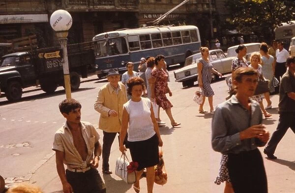 Street Scene, Odessa, c1970s. Artist: CM Dixon