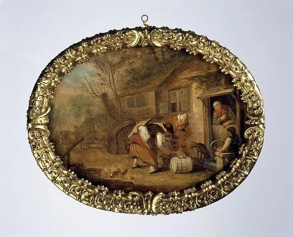The Street Seller, c.1690-c.1710. Creator: Cornelis Dusart