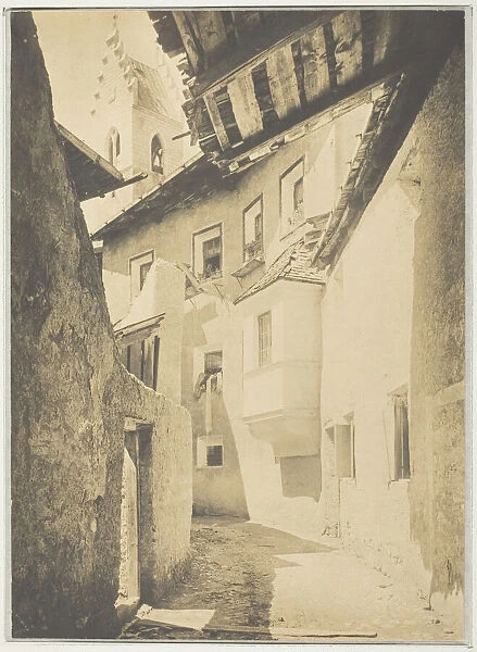 A Street in Sterzing, The Tyrol, 1890. Creator: Alfred Stieglitz